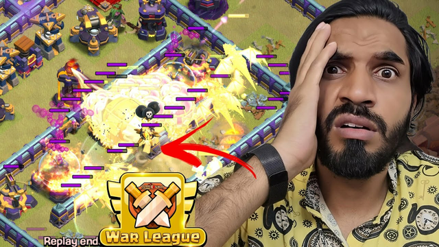The Perfect Bait in Clan War League | Clash of Clans | Coc