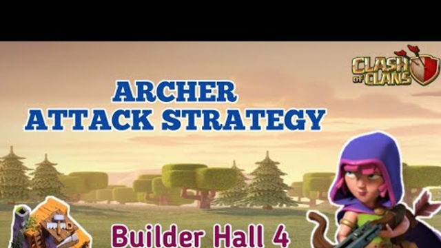 NEW Attack Simple Builder Hall 4 || CLASH OF CLANS