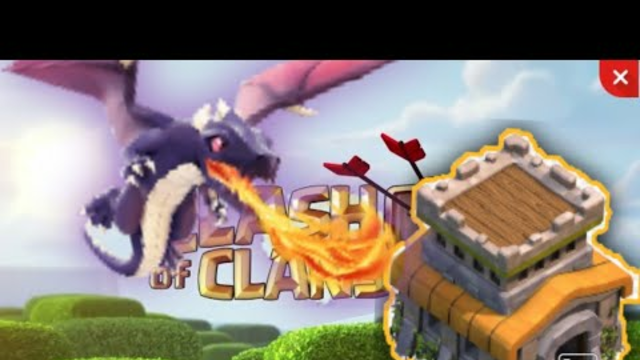 town hall 8 army | clash of clans | dragon #clashofclans #video #gaming