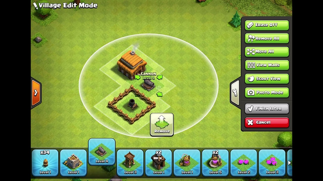 Clash of Clans town hall 3 layout