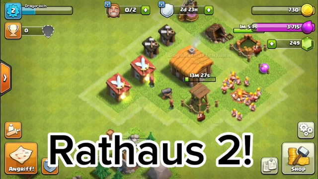 Clash of Clans Rathaus 2 Zusammenfassung!