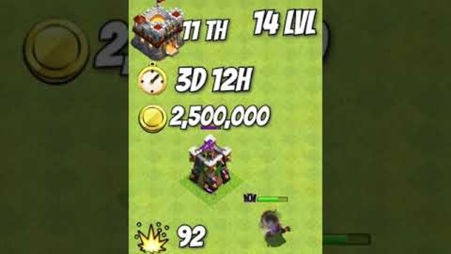 Archer Tower All Levels | Clash Of Clans Shorts | #shorts #clashofclans #clash #coc
