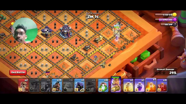 clash of clans new king checkmate