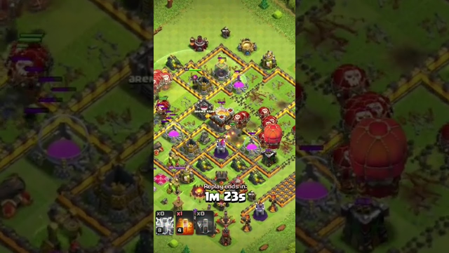 best balloon attack #clash #clashofclans #clashworlds #gaming #clan #game #clans #clanwars #coclover