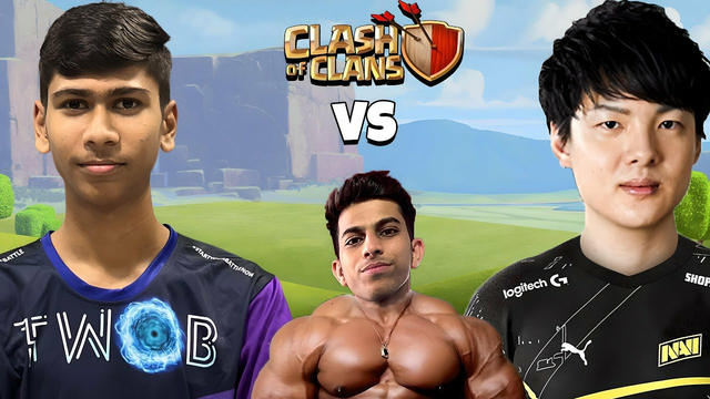 INDIA's No.1 PLAYER vs WORLD's No.1 PLAYER (Clash of Clans)