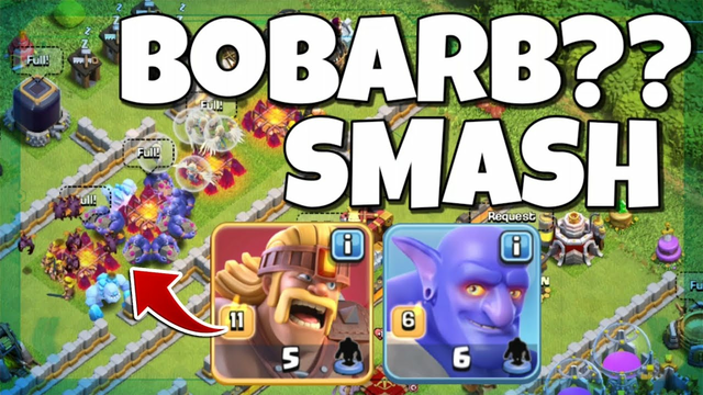 New TH 11 Bowler + Super Barb Attack Strategy - Clash Of Clans
