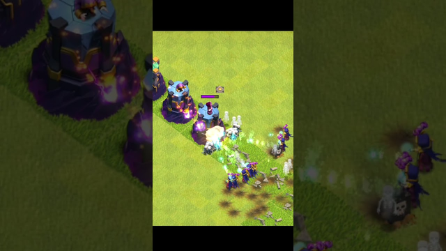 8X Normal Witch VS Every Level Wizard Tower - COC | #clashofclans #cocshorts #shorts