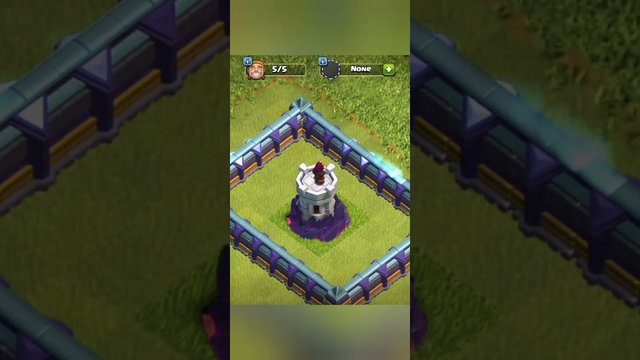 Upgrade of Wizard tower Level 1 to Max/ Clash of clans/COC #shorts