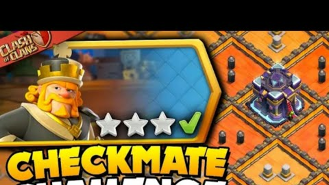 Easily 3 Star the Checkmate King Challenge (Clash of Clans)