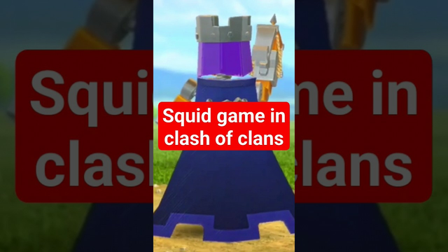 Squid Games But In Clash Of Clans #clashofclans #coc #shorts