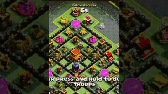Easily 3 Star the Checkmate King Challenge (Clash of Clans) #coc #shorts ##online #xboxlive #game