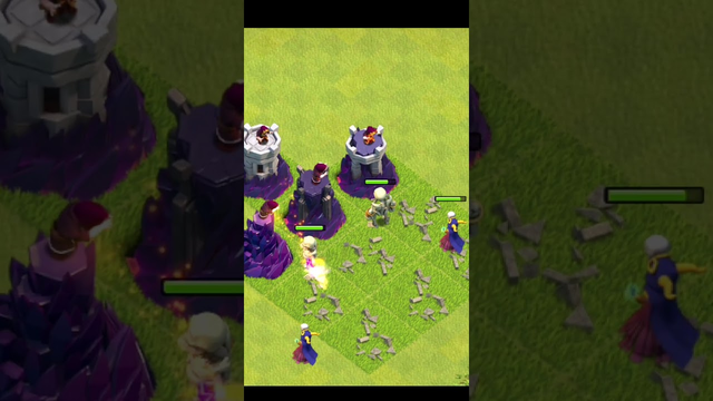Can 2X Super Witch Destroy Every Level Wizard Tower? - COC | #clashofclans #cocshorts #shorts