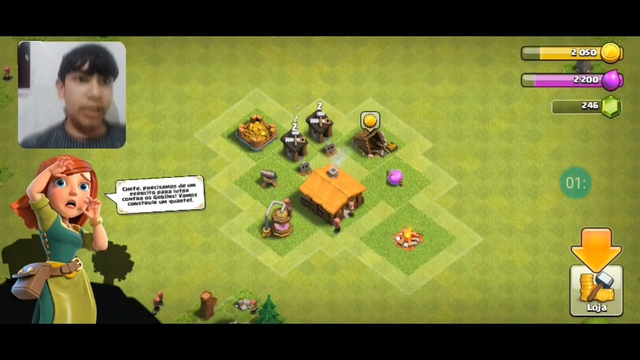 Primeira Gameplay E Video Do Canal Clash Of Clans