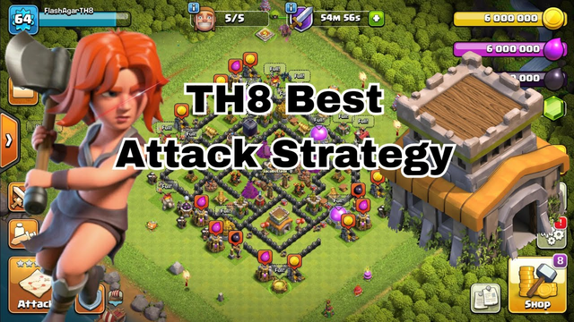 The Best Town Hall 8 Attack Strategy For Everything | Clash Of Clans