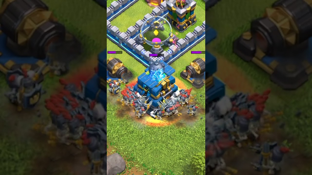 Takedown a Max TH12 with Skeleton Spells? (Clash of Clans)