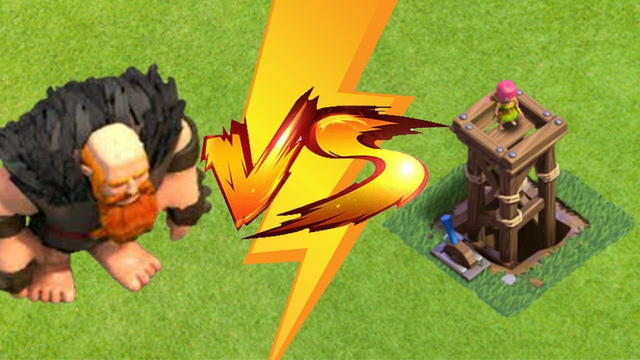 Archer Tower vs Giant (All Levels) | Clash of Clans COC