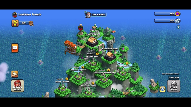 Playing Clash Of Clans