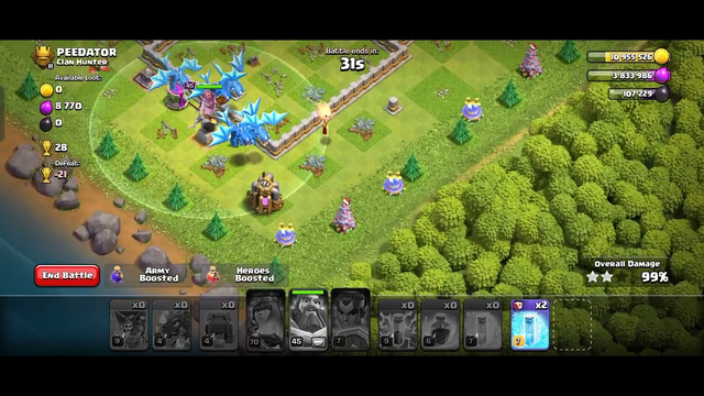 clash of clans  Attack#gaming #coc