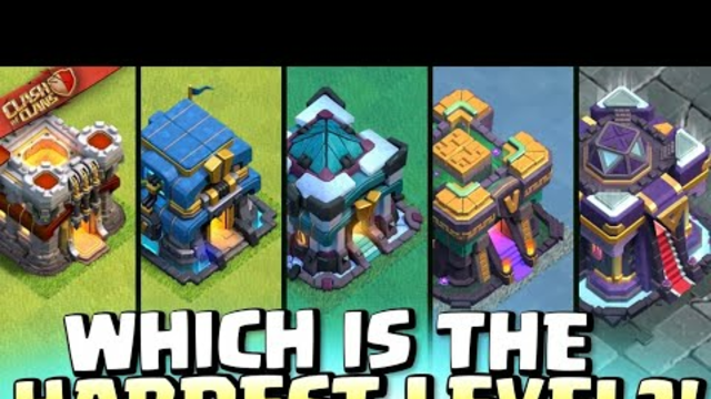 Which TOWN HALL level is ACTUALLY the Hardest?! GRAND FINAL WAR DECIDES! Clash of Clans