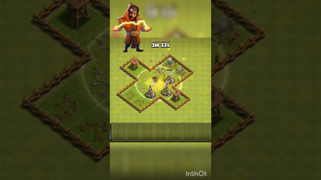 Super Wizard v/s Wizard Tower + Archer Tower ll Clash of Clans ll #viral #shortvideo #viralvideo