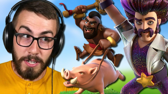 Hog Riders and Party Wizards are AWESOME! (Clash of Clans)
