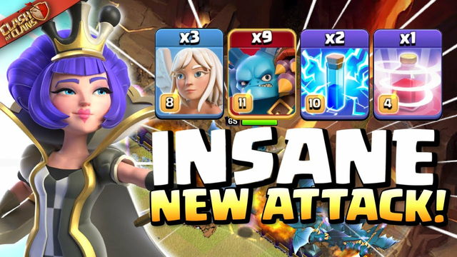 New Team invents INSANE NEW DRAGON ATTACK! COPY THIS! Clash of Clans