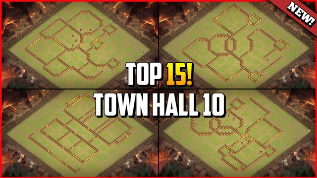 TOP 15! Town Hall 10 (TH10) Trophy/War Base Layout with Copy Link 2023 | Clash of Clans