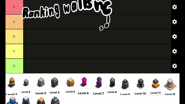 Ranking All Walls - Clash of Clans