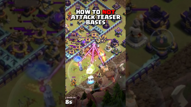 SMARTEST attacker EVER in Clash of Clans #shorts #clashofclans #coc #clashofclansmemes