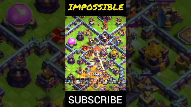 Super Archer Clone insane value on TH15 (Clash of Clans) #shorts #coc #viral