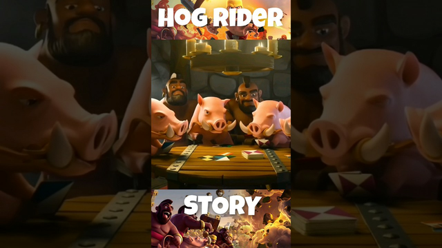 The Hog Rider Story | Clash of Clans #shorts #clashofclans #coc