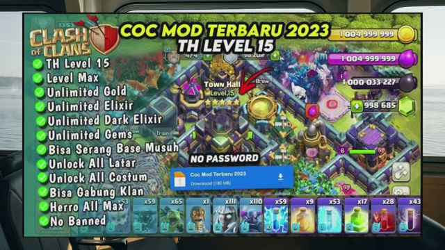 CLASH OF CLANS MOD APK DINHEIRO INFINITO | CLASH OF CLANS MOD NULLS APK DOWNLOAD 100% REAL 2023