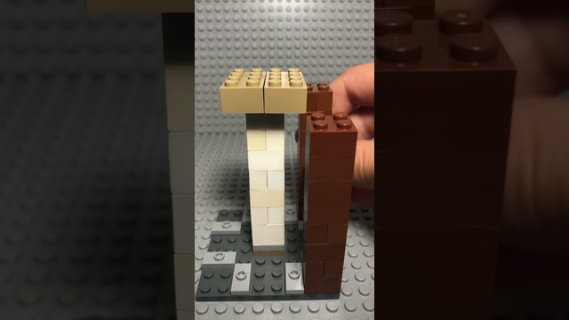 How to make a clash of clans archer tower in Lego #lego #shorts