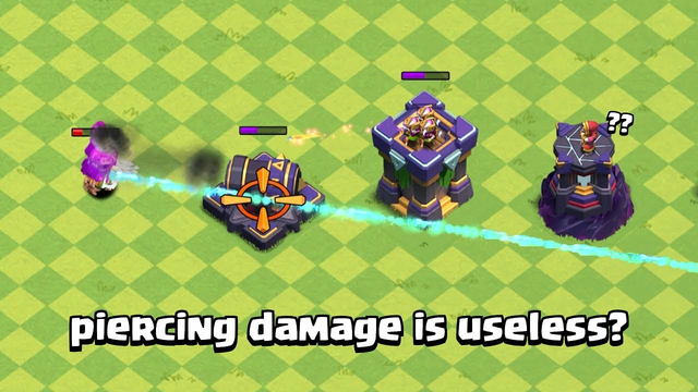 Is Piercing Damage Really Matter in Clash of Clans?