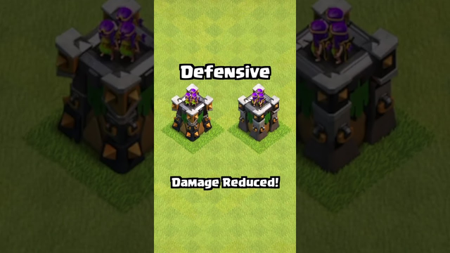 Secret Update NERFS 7 Defensive Building DAMAGE! (Clash of Clans)
