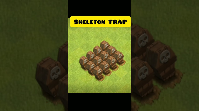 Clash of Clans Beginner Tip: Trap Upgraded #shorts