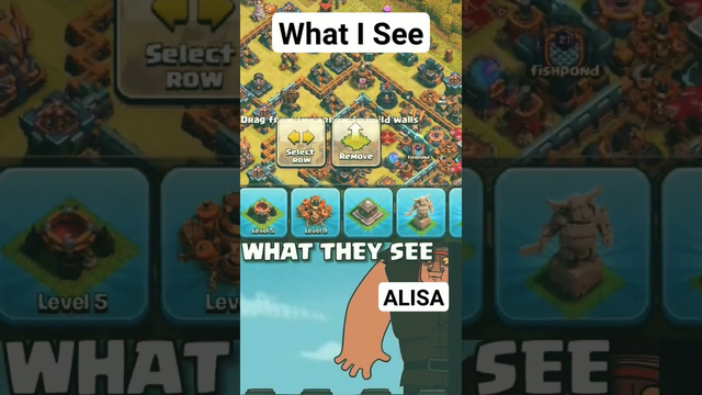 clash of clans what they see #meme #clashofclans #coc #gaming