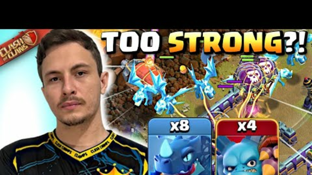 Is this ELECTRO DRAGON attack TOO STRONG with Super Minions?! PATO IS INSANE! Clash of Clans