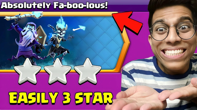 easiest way to 3 star Absolutely Fa-boo-lous Challenge (Clash of Clans)