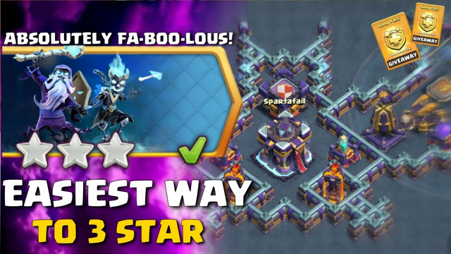 Easily 3 Star Absolutely Fa-boo-lous! Challenge in Clash of Clans | coc new event attack