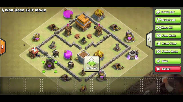 Best Town Hall 4 War Base - Clash of Clans