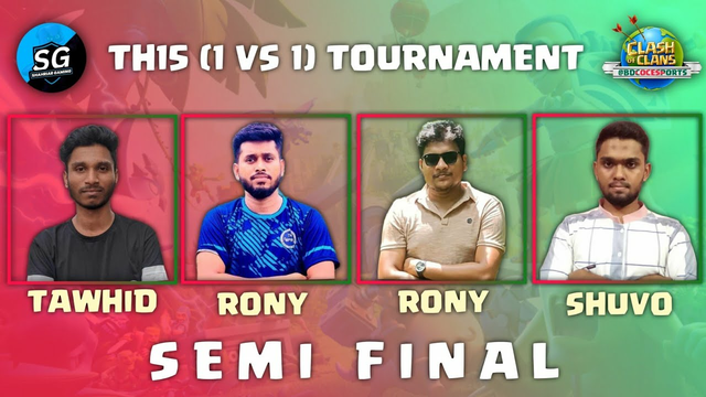 Semi Final 01, Th15 (1 VS 1) Tournament - Clash Of Clans