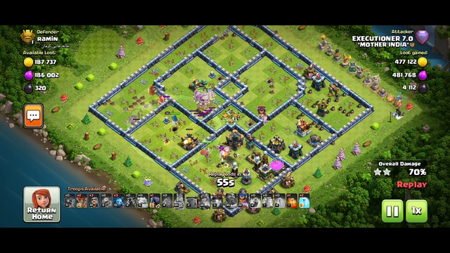 Easily 3 star base TH14 in Clash of Clans