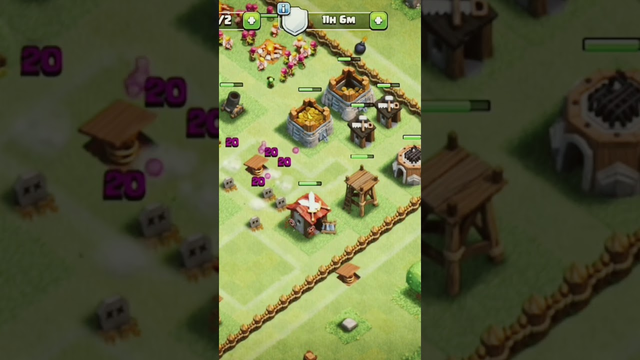 Clash of clans town hall 4 world