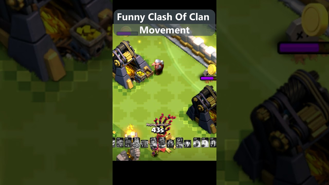 Clash Of Clans Busy Builder Funny Movement #coc #clashofclans #game #funnymoments #ytshorts