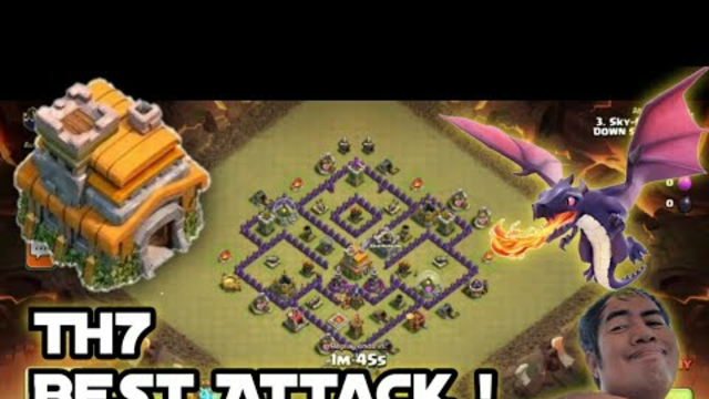 th7 war attack strategy v1.6 | clash of clans