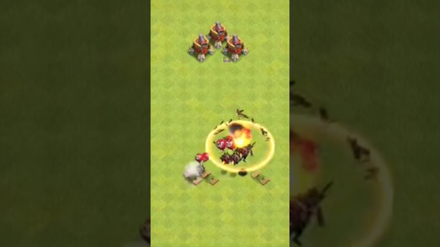 "Aerial Showdown: Testing Dragon Troops against Air Sweeper in Clash of Clans"