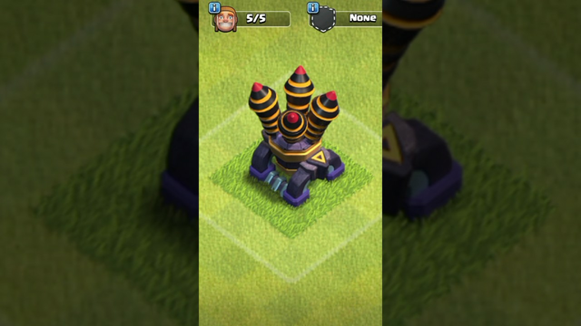 Air defence lvl 1 to lvl max (Clash of clans)