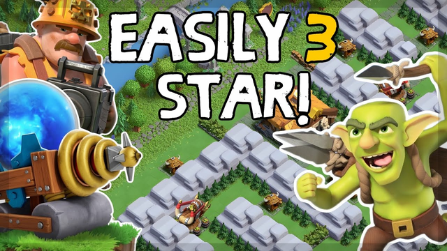 3 Starring Clan Capital Challenge In Clash of Clans!