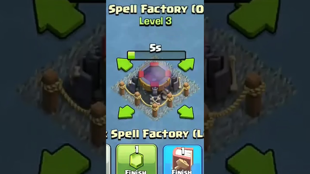 DARK SPELL FACTORY LEVEL 0 TO MAX LEVEL || CLASH OF CLANS